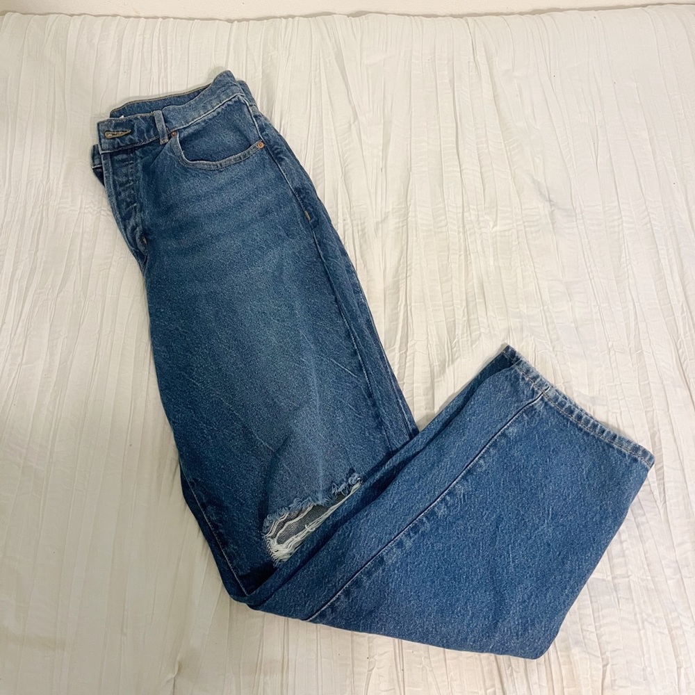 PACSUN Ripped High Waisted Jeans